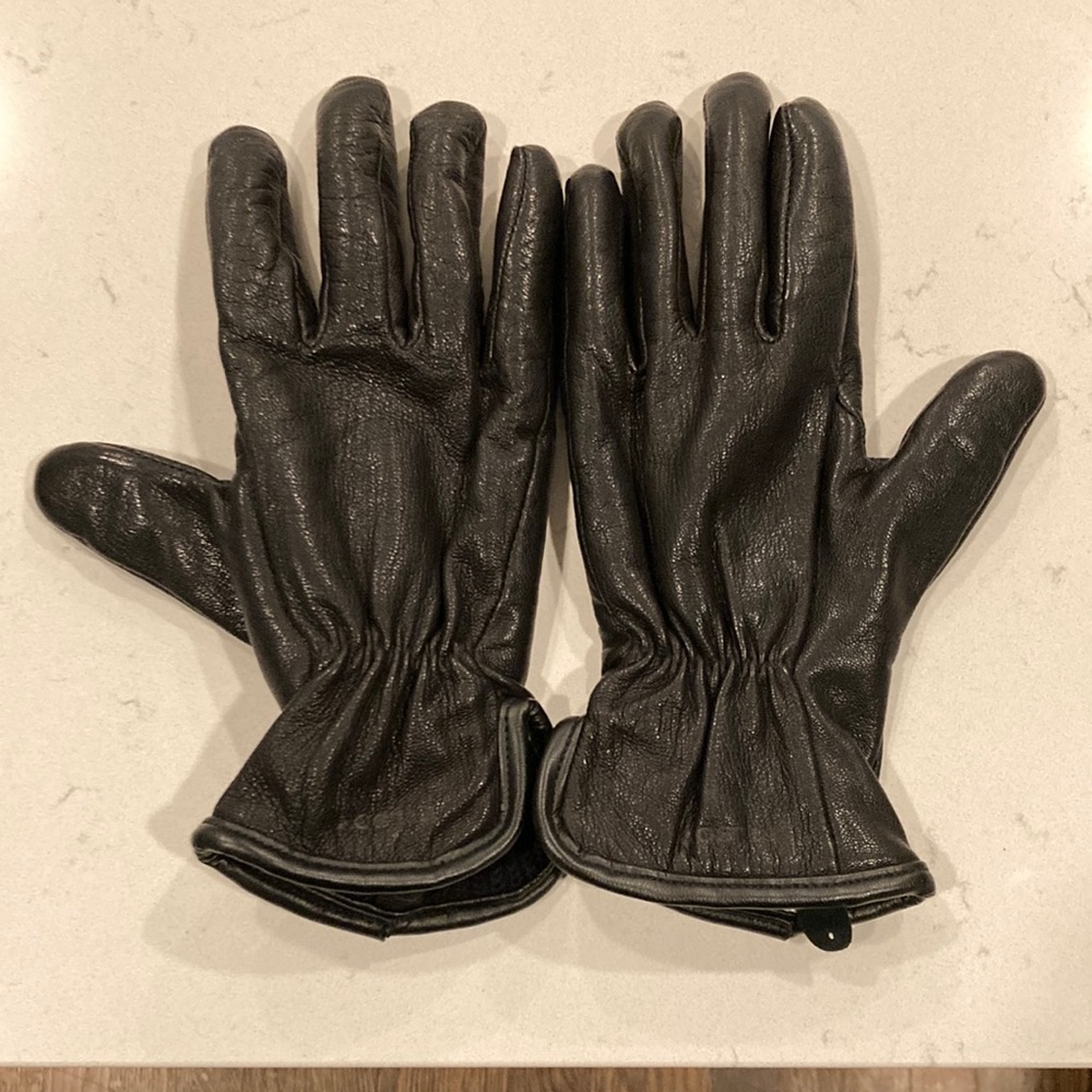 Black Winter Dress Gloves